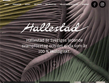 Tablet Screenshot of hallestad.com